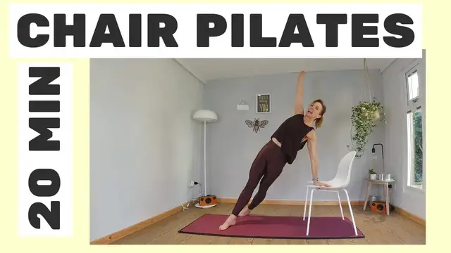 'Video thumbnail for Pilates Fullbody Chair Workout (non-seated)'