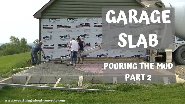 'Video thumbnail for How To Pour A Garage Slab | Monolithic Concrete Slab'