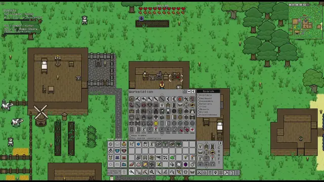 'Video thumbnail for A full example on farming in Necesse'