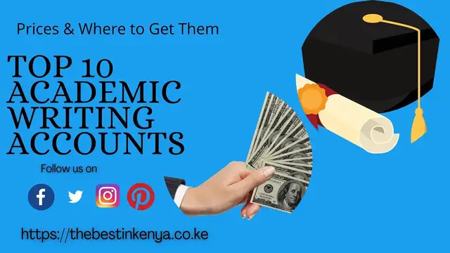 'Video thumbnail for Top 10 Academic Writing Accounts (Prices & Where to Get Them)'