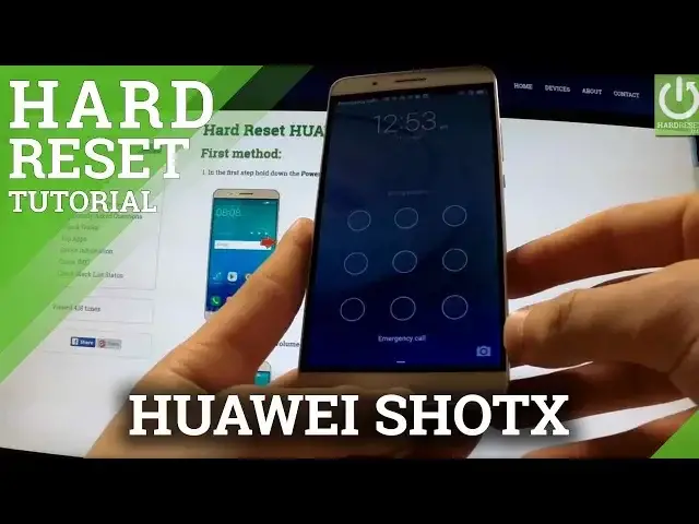 'Video thumbnail for Hard Reset HUAWEI ShotX - remove Pattern Lock by EMUI Recovery'