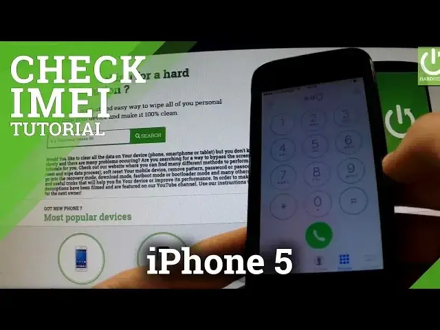 'Video thumbnail for How to check the IMEI Number in APPLE iPhone 5 - Code Method'