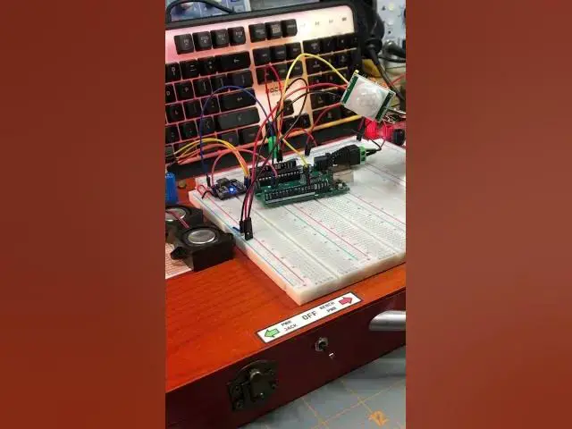 'Video thumbnail for PIR Sensor Detects Motion and Arduino Tells DFPlayer Pro Mini MP3 Player to Play Owl Sounds (OwlBot)'
