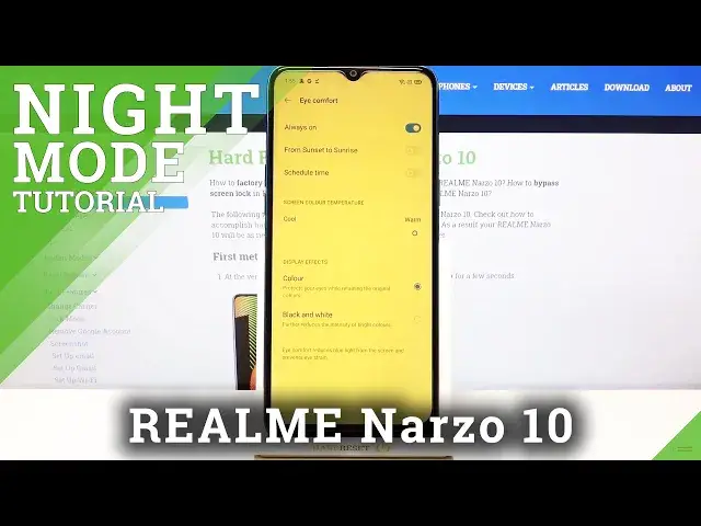 'Video thumbnail for How to Turn On Eye Comfort Mode on REALME Narzo 10 – Eye Protection Option'