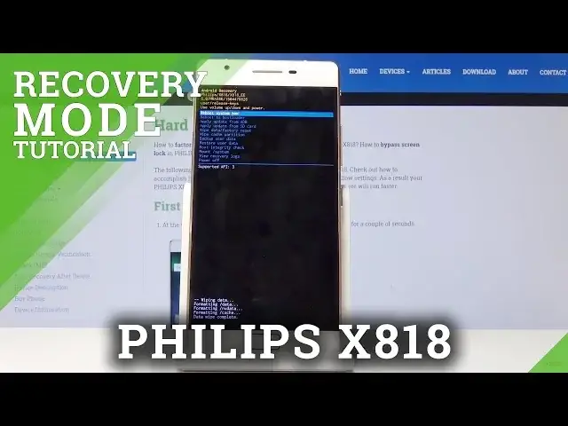 'Video thumbnail for Recovery Mode in PHILIPS X818 – How to Open & Use PHILIPS Recovery'