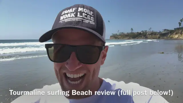 'Video thumbnail for Tourmaline Surfing Beach Review'