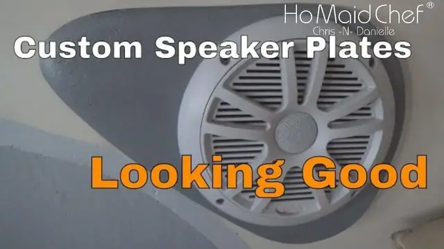 'Video thumbnail for Custom Boat Speaker Plates Painted EP #42 || Bayliner Bowrider 175'