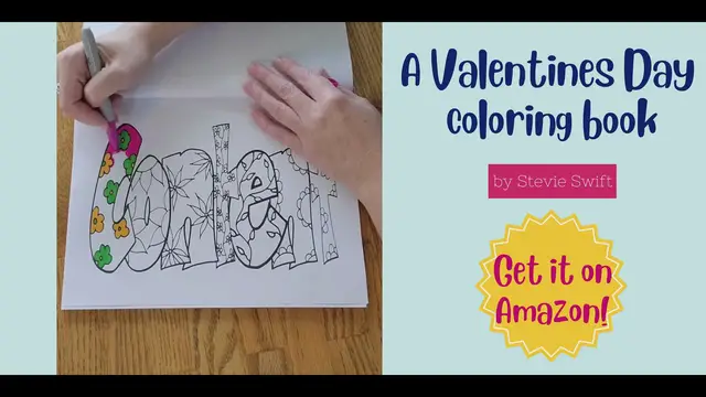 'Video thumbnail for Valentines Day Coloring Book - Content'