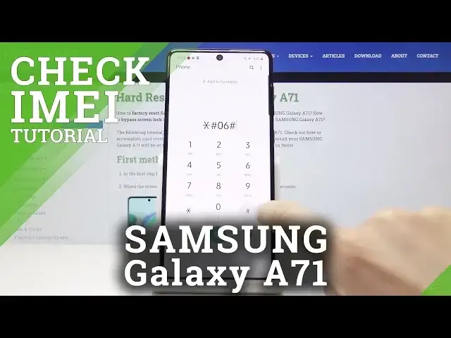 'Video thumbnail for How to Locate IMEI & Serial Number in Samsung Galaxy A71 – Simple Check'