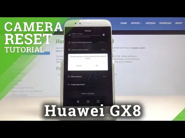 'Video thumbnail for How to Reset Camera in HUAWEI GX8 – Camera Settings'