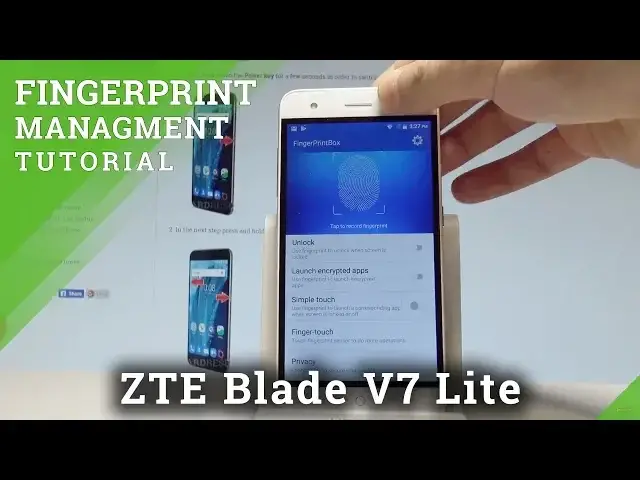 'Video thumbnail for How to Add Fingerprint in ZTE Blade V7 Lite |HardReset.info'