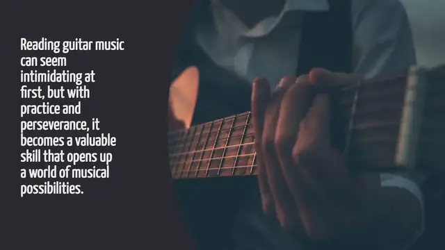 'Video thumbnail for How To Read Guitar Music'
