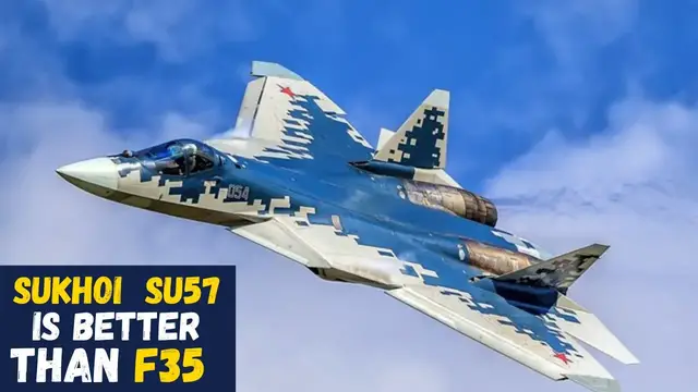 'Video thumbnail for 10 Reasons Why Sukhoi Su-57 is Better Than F35'