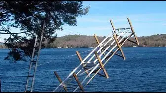 'Video thumbnail for QRP Antenna Aluminum Boat Dock'