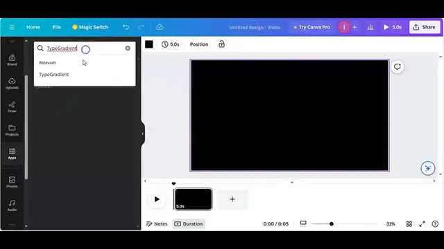 'Video thumbnail for Create Amazing Gradient Text effect in Canva l Canva new feature l  Easy Canva (1)'