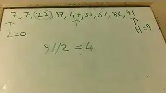 'Video thumbnail for Binary Search Algorithm'