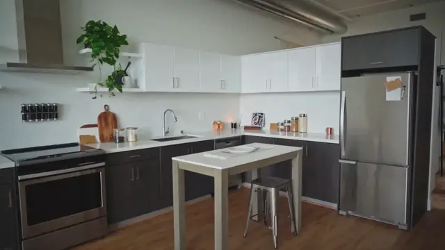 'Video thumbnail for How to Make Oak Kitchen Cabinets Look Modern'