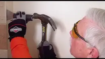 'Video thumbnail for Bath Remodel AskTheBuilder Wall Tile Removal Part 1'