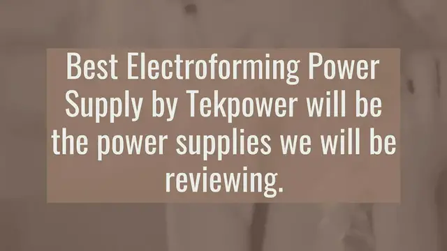 'Video thumbnail for Best_Electroforming_Power_Supply_Manufac'