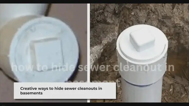 'Video thumbnail for 10 Creative Ideas | How to Hide Sewer Cleanout in Basement'