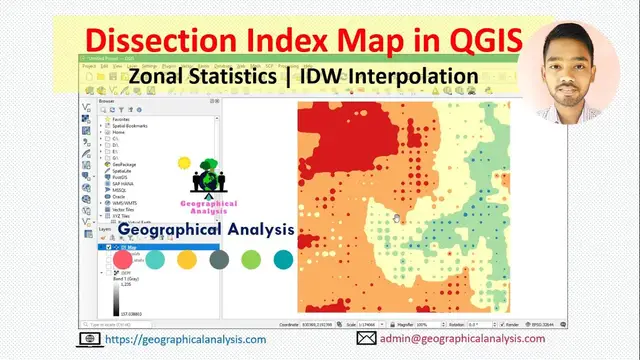 'Video thumbnail for How to Prepare Dissection Index Map in QGIS | Calculate Dissection Index using QGIS'
