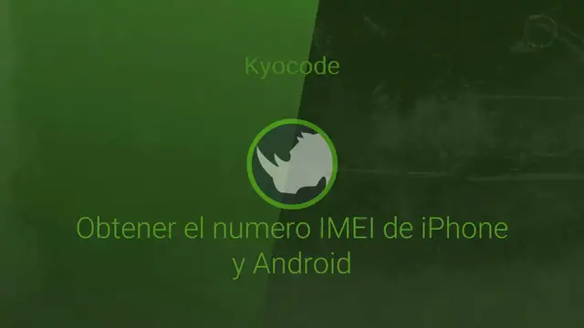 'Video thumbnail for Obtener el numero IMEI de iPhone y Android'