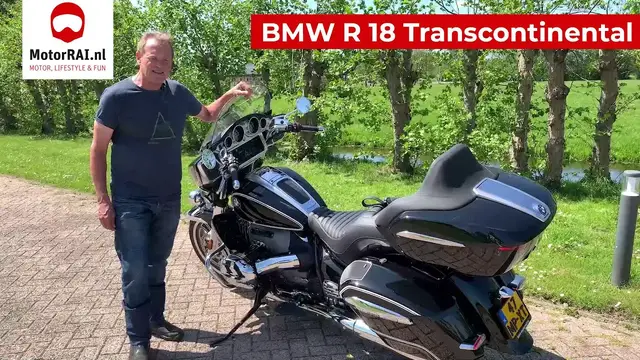 'Video thumbnail for BMW R 18 Transcontinental (2022) review - MotorRAI TV'
