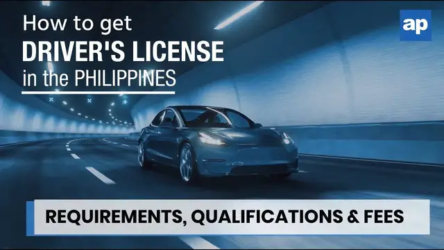 'Video thumbnail for How to Get Drivers License in the Philippines 2020'