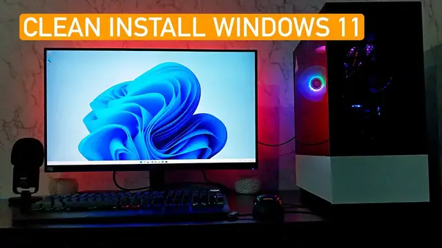 'Video thumbnail for Clean Install Windows 11 On New PC - Step By Step Guide To Set up Windows 11'