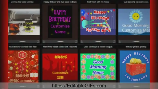 'Video thumbnail for Making GIFs at Editable GIFs'