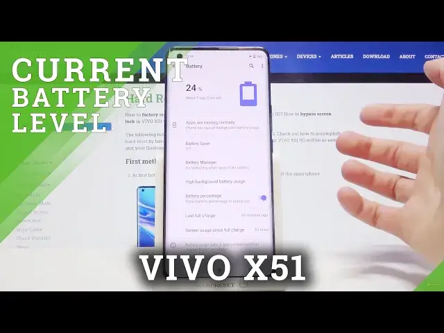'Video thumbnail for How to Show Up Battery Percentage in VIVO X51 5G – Battery Details'