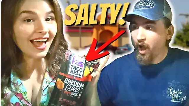 'Video thumbnail for Taco Bell CHEDDAR CRISPS Review!'