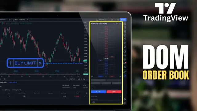 'Video thumbnail for TradingView Depth of Market Explained | Buy & Sell Stock'