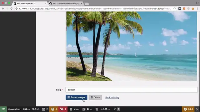'Video thumbnail for [37/38] - Test Driven Wallpaper Delete - Part 2'