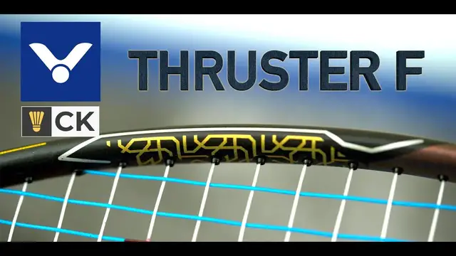 'Video thumbnail for Victor Thruster F Enhanced Edition Badminton Racket Review'