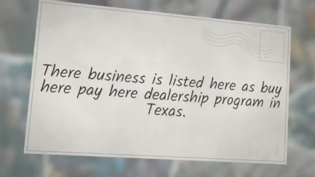 'Video thumbnail for Autoville Texas book online buy here pay here dealer'