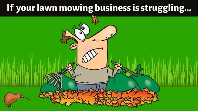 'Video thumbnail for 9 tips for staying motivated and positive when your lawn mowing business is struggling'