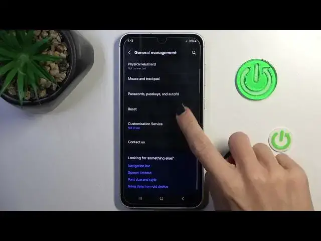 'Video thumbnail for How to Reset All Network Settings on SAMSUNG Galaxy F54 - WiFi, Bluetooth & Cellular'