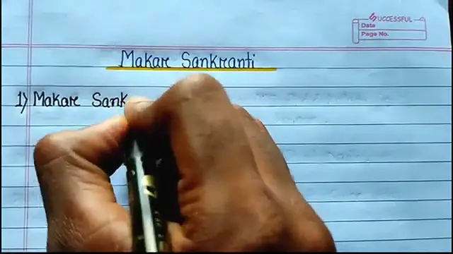 'Video thumbnail for 10 Lines Essay on Makar Sankranti in English ⬆︎'