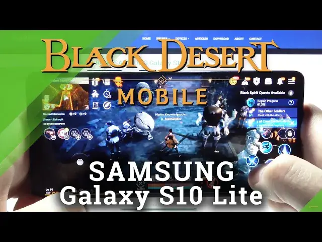 'Video thumbnail for Test Game Black Desert Mobile on SAMSUNG Galaxy S10 Lite | Snapdragon 855 | 6GB RAM | Gameplay - FPS'