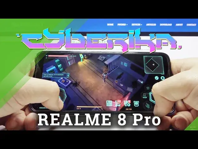 'Video thumbnail for Test Game Cyberika on REALME 8 Pro | Snapdragon 720G | 6 GB RAM | Gameplay - FPS Check'