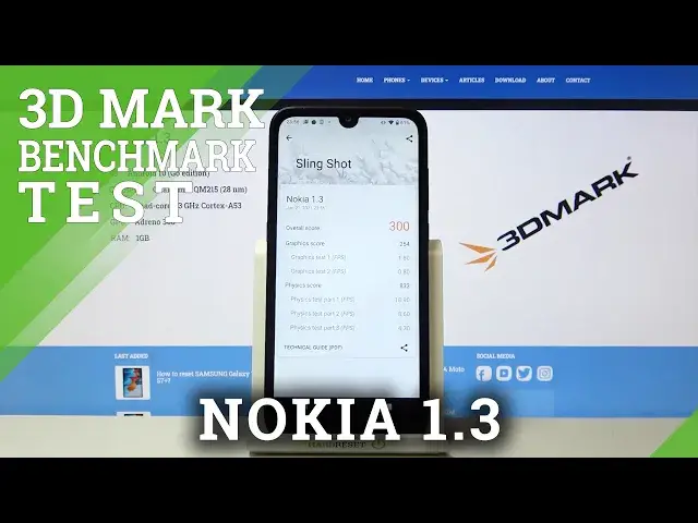'Video thumbnail for Nokia 1.3 3Dmark Sling Shot | Benchmark Test'
