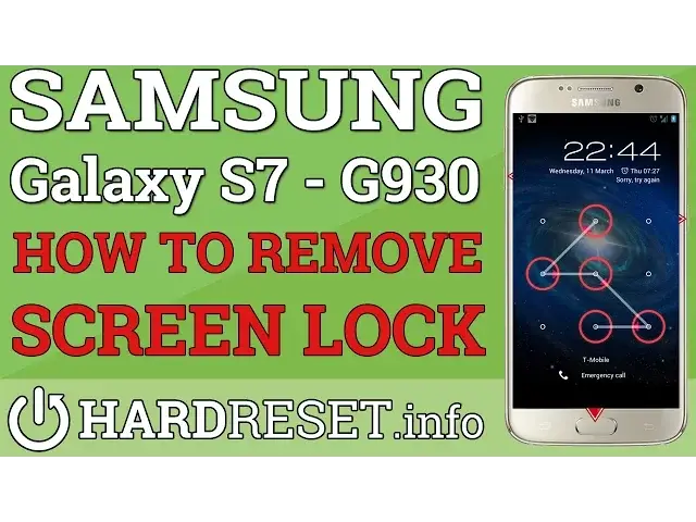 'Video thumbnail for BYPASS LOCK SCREEN SAMSUNG Galaxy S7 (G930) - HARD RESET by Key v2'