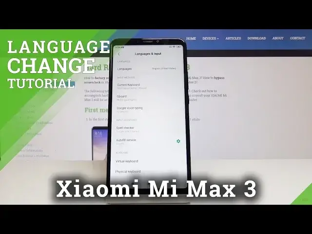 'Video thumbnail for How to Change Language in Xiaomi Mi Max 3 - Update the Region'