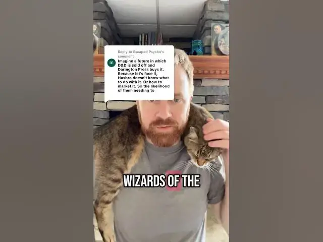 'Video thumbnail for I don’t think there’s a world where Darrington Press owns DnD'