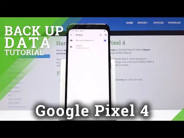 'Video thumbnail for How to Enable Backup Data in Google Pixel 4'