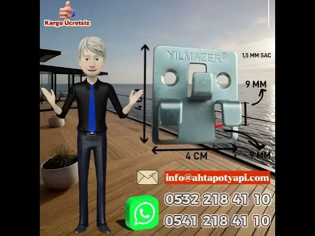'Video thumbnail for Metal Deck Klips 0532 218 41 10 #Deck #Klips #DeckMontajAparatı #DeckAparatı #DeckKlips #DeckMontaj'