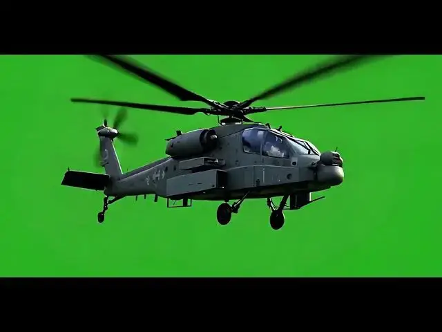 'Video thumbnail for Black Hawk UH 60 in Flight with Green Screen Background'