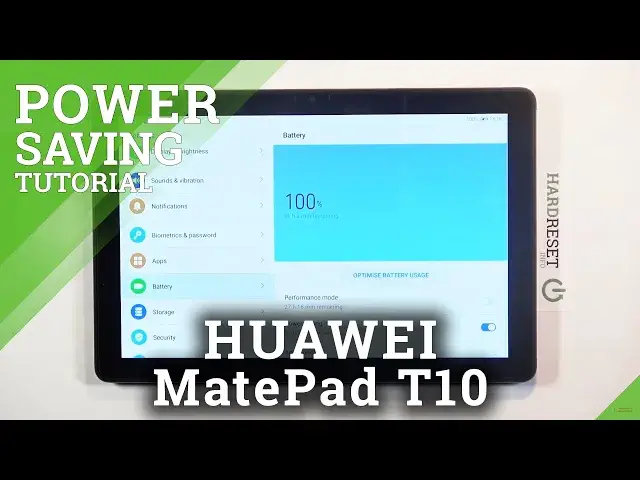 'Video thumbnail for How to Activate Power Saver in HUAWEI MatePad T10 – Battery Optimization'