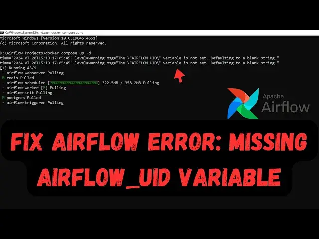 'Video thumbnail for Fix Airflow Error: Missing AIRFLOW_UID Variable'
